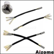 Motorcycle Front Turn Signals Light Adapters Leads For Yamaha YZF R6 R6S R1 FZ6 FZ600 FZS6 FZ6R FZ 0
