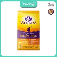 Wellness Complete Health Grain-Free Dry Dog Food (4lb /1.8kg) | Puppy, Small Breed, Adult (Deboned C