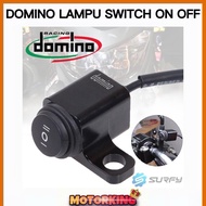 DOMINO LAMPU SWITCH ON OFF LIGHT SWITCH RIGHT/KANAN DOMINO UNIVERSAL