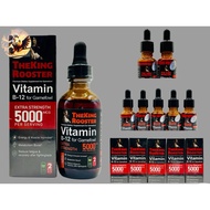 VITAMINS...B12 5000 THEKING ROOSTER - 20-60ml Bottle. Chicken horn, increases blood water, increases