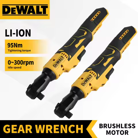 DEWALT DCF512B 20V Cordless Ratchet Wrench Right Angle Brushless Variable Speed LED Work Light House