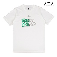AZA x GFR Your Pace Running T-Shirt - Green Running Shirt Division RunningForce