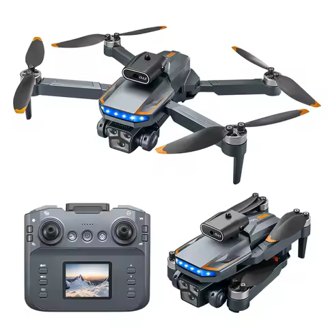 P18 Pro Drone 8K Brushless Motor HD Photography Triple Camera Profesional Optical Flow Positioning O