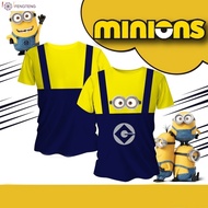 Minion | 小黄人 | Costume Kid Adult Outfit Matching Set Kid Performance | Halloween | READY STOCK MALAY