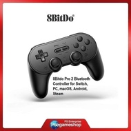 8Bitdo Pro 2 Bluetooth Controller for Switch Black Edition
