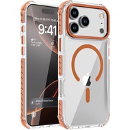 DEERLAMN Strong Magnetic Case for iPhone 17 Pro Max 6.9-Inch,[Compatible with Magsafe][Military Grad