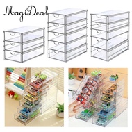 MagiDeal Toy Car Display Case Car Toy Storage Transparent Collection Dustproof Wheels Display Case R