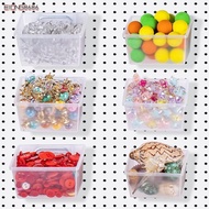 EIONG8686FT Pegboard Hooks, PP Pegboard Bins, Garage Workbench Pegboard Box
