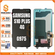 OLED W/F LCD Display For SAMSUNG S10 PLUS 4G G975 S10  SM G975F G975U G975W Touch Screen Digitizer R