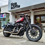 Harley Davidson Sportster 883 Iron 883 2in1 Full system Triton Exhaust