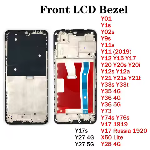 For Vivo Y01 Y1s Y02s Y9s Y11 Y17s Y20 Y28 Y30 Y21 Y27 Y33s Y35 Y36 Y53s Y76s V17 X50 Lite Middle Fr