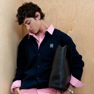 JOEY KNITTED CARDIGAN (NAVY) | MEN'S KNIT CARDIGAN (DARKbiru) sweater men cardigan men