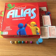 Russia ALIAS Board Game Family Interactive Puzzle