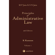 Principles of Administrative Law, 9th Edition (Volume 1 & 2) by MP Jain & SN Jain