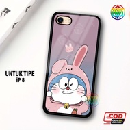 HP Real Case iphone 8 Latest Shiny Case - New Glossy Case IPHONE 8hp [DORAEMON Motif] - IPHONE Hardc