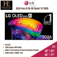 2026 New LG 48"/ 55" / 65"/ 75"OLED evo AI C6 4K Smart TV
