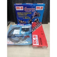 Rkm LC135 SPOCKET SET//15/37/114L//15/38/114L//15/39/114L