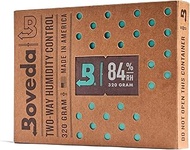 Boveda for Cigars | 84% RH 2-Way Humidity Control for Humidor Seasoning | Size 320 for Use with 100-