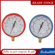 Ruba888 Air Conditioning Fluoride Pressure Gauge High/Low Meter AC Repairing Tool Diagnostic Manifold New