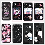 Casing For Samsung Galalxy S21 S20 Plus S20 Ultra S20 FE S20Plus S20FE S20+ Matte Soft Cute Melody Cinnamoroll Full Kuromi Case