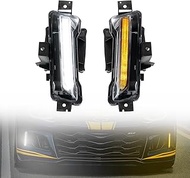 HAKA TOUGH LED Daytime Running Turn Signal Fog Lights for 2016 Camaro LT / 2017 2018 Camaro LS RS LT