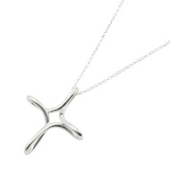 【二手】蒂芙尼 (Tiffany & Co.) 無限十字架項鍊，頸圍 40.5 厘米，925 純銀，女士無限十字架項鍊，二手