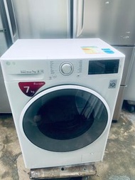 洗衣機 LG  7kg 薄身型大眼雞1200轉 WF-1207C4W 包送及安裝(包保用) 二手電器 清倉大減價 最新款 貨到付款 香港二手 二手洗衣機 雪櫃 搬屋
