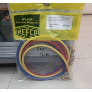 Refco R410A Manifold Hose | Refco R410A Analyzer Hose 1.5 Meters Length