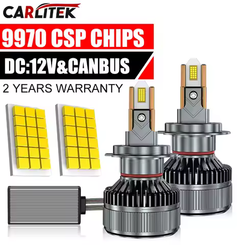 6000K H7 LED Headlight Bulbs 6500W H1 H4 H11 9005 9006 Super Bright 6 Copper Tube LED Headlight Bulb