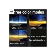 【Bright Spark】 Tricolor headlight H4 LED LED headlamp H11 H3 Fog lamp bulb