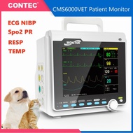 CONTEC CMS6000VET ICU Vital Signs Patient Monitor Veterinary ECGNIBPSPO2PRRESPTEMP Animals