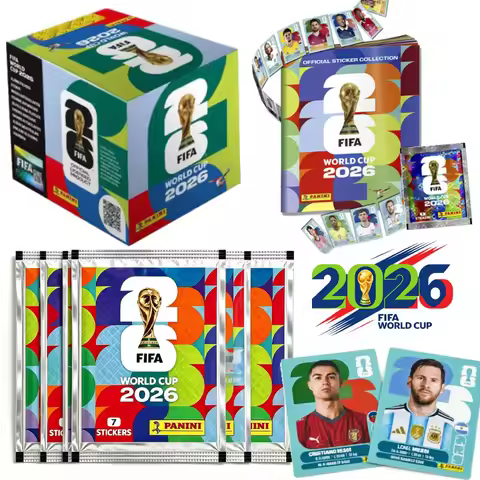 In Stock Panini 2026 FIFA World Cup Sticker Pack Panini Soccer Card Panini Cards Soccer Memorabilia 