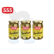 555 Premium Sardines Spanish Style in Corn Oil (3 x 230 g)