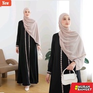 Abaya shopee haul 2024 MARWAH DRESS ABAYA TURKEY RENDA CRINCLE AIRFLOW