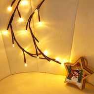 LED Light Branch Rattan Light Modeling Light Gypsophila Indoor Atmosphere Holiday Decoration Wall Li