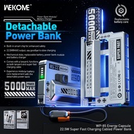 WEKOME WP-85 Energy Capsule 22.5W Super Fast Charging Cabled Power Bank  Module Battery Charger