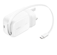Belkin Retractable GaN Wall Charger 45W (可伸縮 GaN 壁式充電器