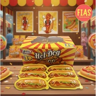 30pcs MM Hotdog 3D Gummies Paninda