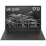 LG　ノートパソコン gram Pro [ 17型 / Win11 Home / Core Ultra 7 / メモリ16GB / 英語版キーボード ]　17Z90SP-MA78J
