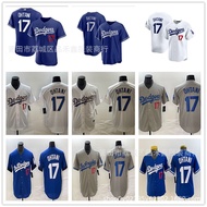 Same Day Delivery!Dodgers Jersey Dodgers Baseball Uniform No. 17 OHTANI42/24/Cardigan Embroidered Sh