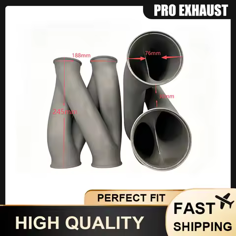 Universal Z Pipe Exhaust System Stainless Steel for BMW S58 M2 M3 M4 G80 G82 G87 X3M X4M F97 F98 3.0
