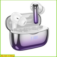 ֎Hoco EQ16 Tai nghe Bluetooth True Wireless V5.3 40mAh/320mAh ANC+ENC (Tím)(200g) Bảo hành 12 tháng