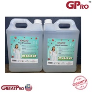 Enzio Isopropyl Alchohol IPA 500ML/5LITRE 75% 99% Surface Hand Sanitizer Rubbing Alcohol Non Sticky 