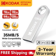 KODAK K820 Classic Metal USB Flash Drive 2.0 - 8GB/16GB/32GB/64GB/128GB Portable Thumb Drive for PC/