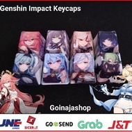 PTC Genshin Impact Keycaps Oem Profile |Tombol Mekanikal Keyboard