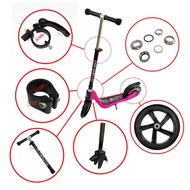 Scooter Spare Part Rubber Thick Wheel / Handle / screw parts / Two Wheel Kid Scooter Spare Part Kids