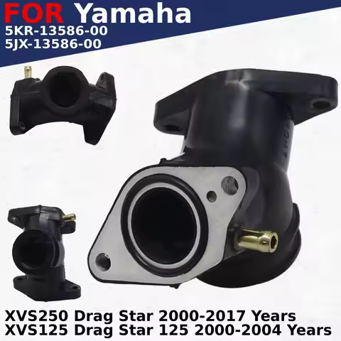 Carburetor Interface Manifold Intake Glue for Yamaha XVS250 Drag Star 125 XVS125 5JX-13586-00 5KR-13