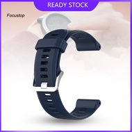 FOCUS Watch Strap Adjustable Sweat-proof Silicone Sports Watch Band for Garmin Forerunner745