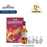 The Glenlivet 15 Years Old Single Malt Scotch Whisky (700ml)