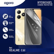 LAYAR Anti-Scratch Hydrogel For Realme C61 Hydrogel SCREEN Protector - ANTI SPY, FULL SCREEN, REALME